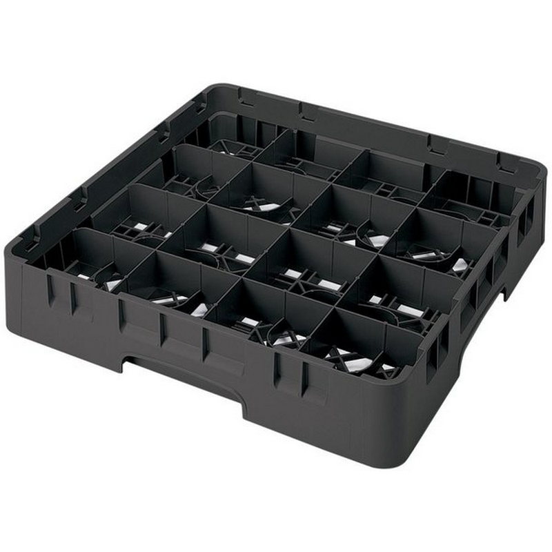 Cambro Koš Camrack 16 pozic, výška sklenice 30 cm - Černá
