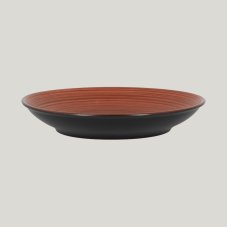 RAK Porcelain RAK Trinidad talíř hluboký pr. 28 cm, hnědý | RAK-TRNNDP28BW