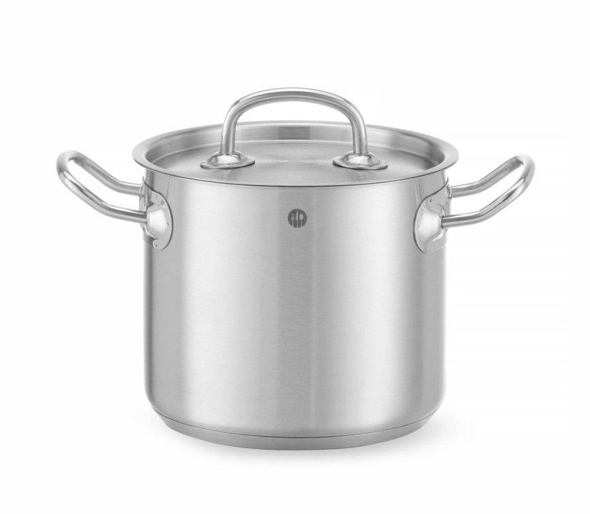 Vysoký hrnec s poklicí, HENDI, Kitchen Line, 45L, ⌀400x(H)360mm