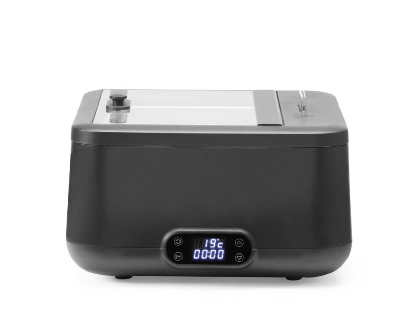 Chafing dish UNIQ, HENDI, designed by Robert Bronwasser, GN 2/3, Černá, 230V/500W, 433x403x(H)248mm