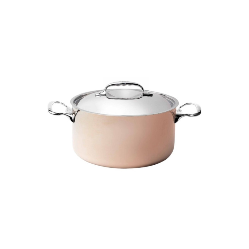 de Buyer Prima Matera hrnec měděný vysoký 5,7 l, pr. 20 cm, výška 18 cm de Buyer Prima Matera hrnec měděný vysoký 5,7 l, pr. 20 cm, výška 18 cm
