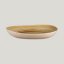 RAK Porcelain RAK Spot talíř hluboký 28 × 22,5 cm – hnědý granát | RAK-SGRFLDP28
