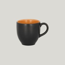 RAK Porcelain RAK Trinidad šálek nestohovatelný 90 ml, oranžový | RAK-TRCLCU09BC
