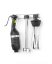 Sada: Tyčový mixér 350 s regulací rychlosti + šlehací metla + nástěnný stojan, HENDI, Kitchen Line, Černá, 230V/350W, 110x324x(H)816mm