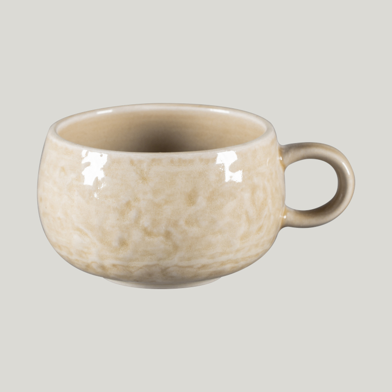 RAK Porcelain Krush šálek na kávu 25 cl, béžový