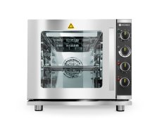 Konvektomat s grilem, HENDI, kapacita 4x GN2/3 tácy, Světle šedá, 230V/3000W, 625x585x(H)590mm