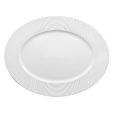 RAK Porcelain RAK Talíř oválný 36 × 27 cm | RAK-EVOP36