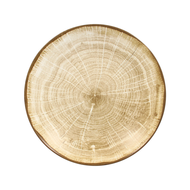 RAK Porcelain RAK Woodart talíř hluboký 26 cm – mechově zelená | RAK-WDBUBC26MG