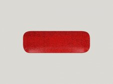 RAK Porcelain RAK Ruby talíř obdélníkový 33 × 11 cm – červená | RAK-RBAURPN33