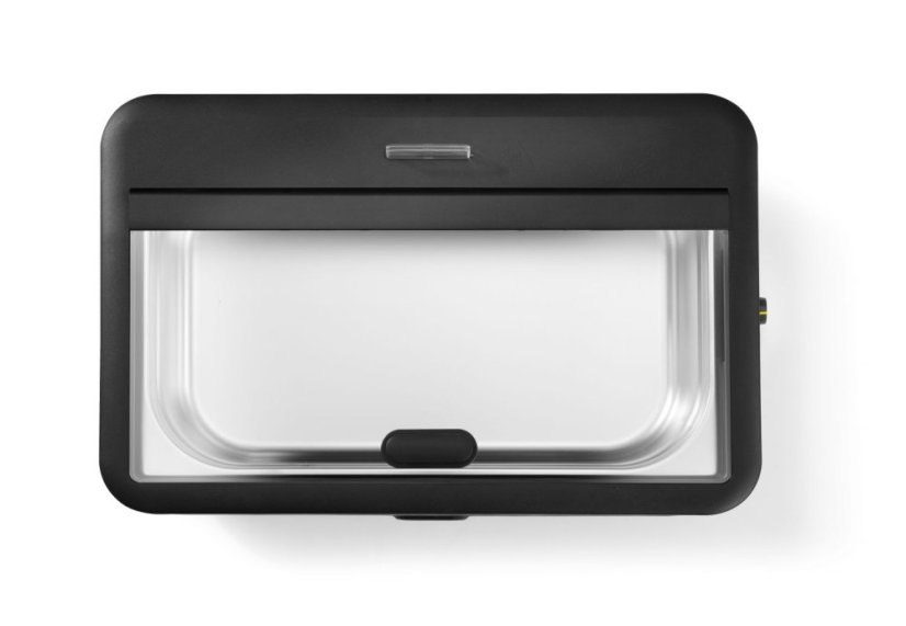 Chafing dish UNIQ, analogové ovládání, HENDI, GN 1/1, Černá, 230V/700W, 627x398x(H)248mm