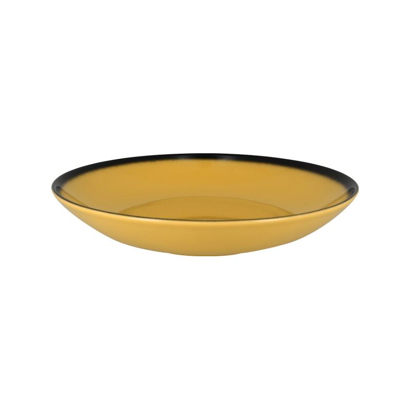 RAK Porcelain RAK Talíř hluboký kulatý 120 cl, žlutá | RAK-LEBUBC26NY