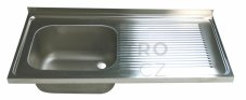 OEM dřezová deska 1000x600mm 1x(500x500x300)P