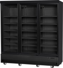 Chladící vítrína, Arktic, 1075L, Černá, 230V/550W, 1920x755x(H)2100mm
