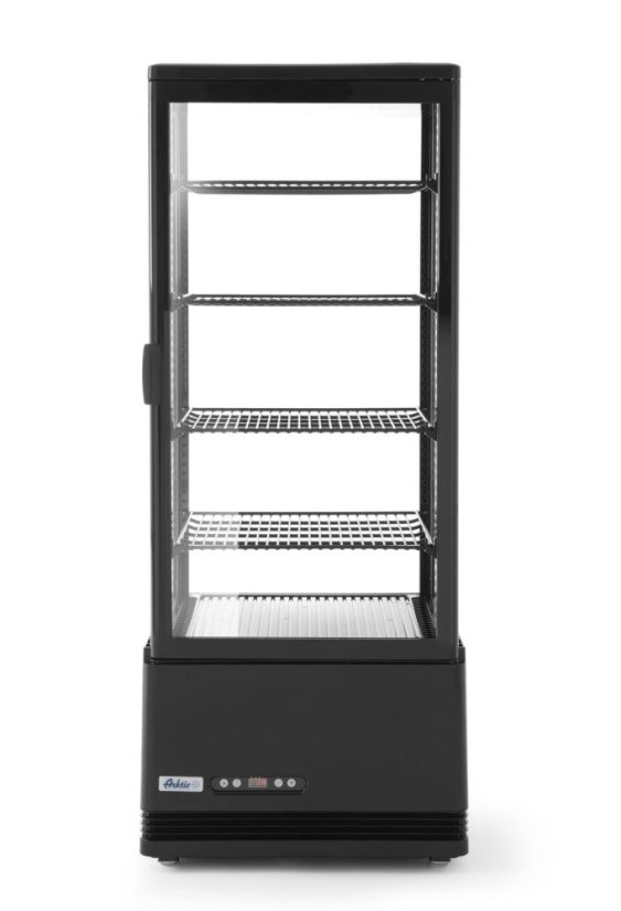 Chlazená skříň displeje, 98 l, Arktic, Černá, 230V/210W, 444x397x(H)1100mm