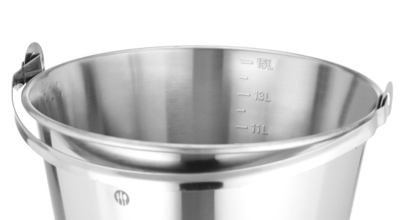 Vědro se zesíleným dnem Profi Line, HENDI, Profi Line, 15L, ⌀305x(H)330mm