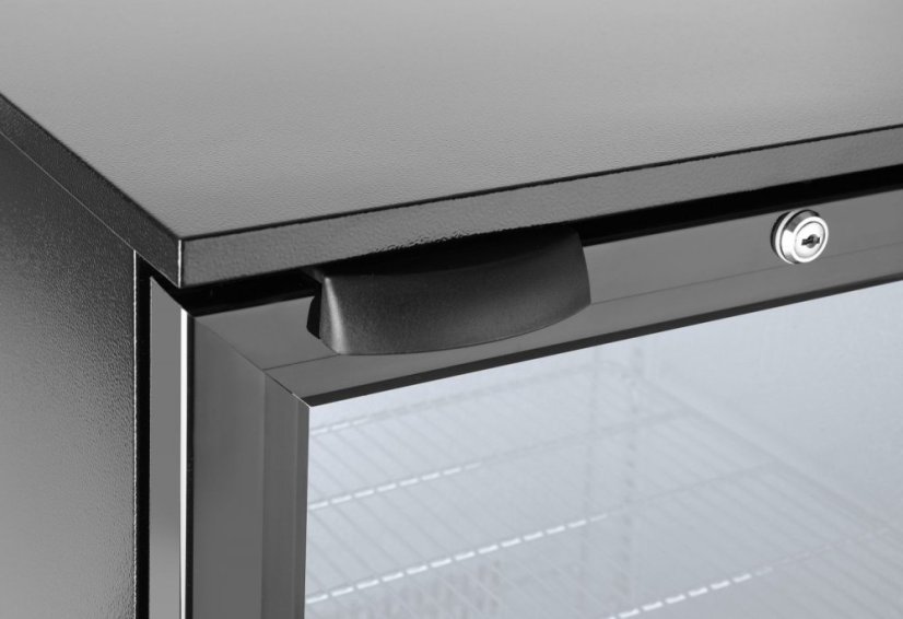 Jednodveřová chladnička , Arktic, 86L, Černá, 230V/120W, 500x530x(H)865mm