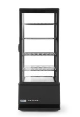 Chlazená skříň displeje, 98 l, Arktic, Černá, 230V/210W, 444x397x(H)1100mm