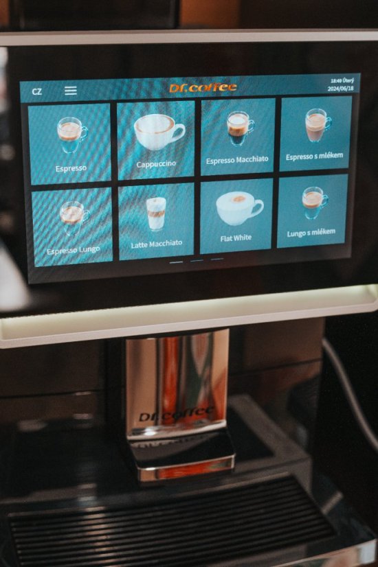 Automatický kávovar Dr. Coffee Coffeebreak Big Plus černý