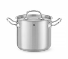 Vysoký hrnec s poklicí, HENDI, Kitchen Line, 45L, ⌀400x(H)360mm