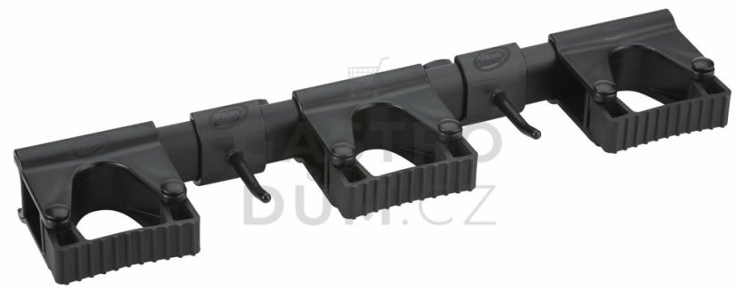 Vikan držák nástěnný 420 mm černý 10119
