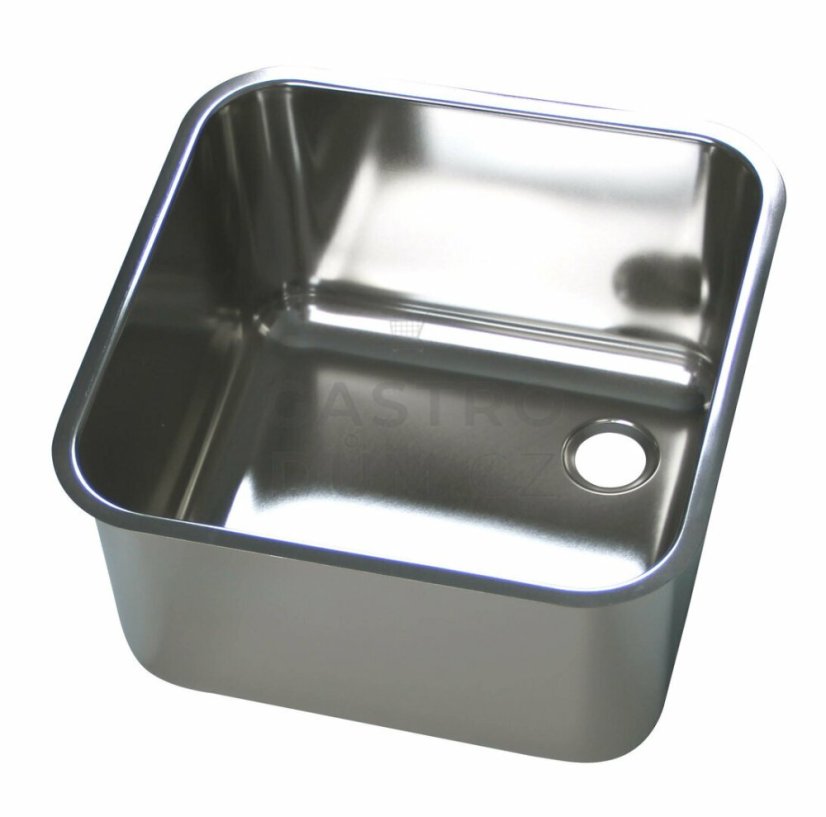 OEM dřez lisovaný 550x500x300mm L
