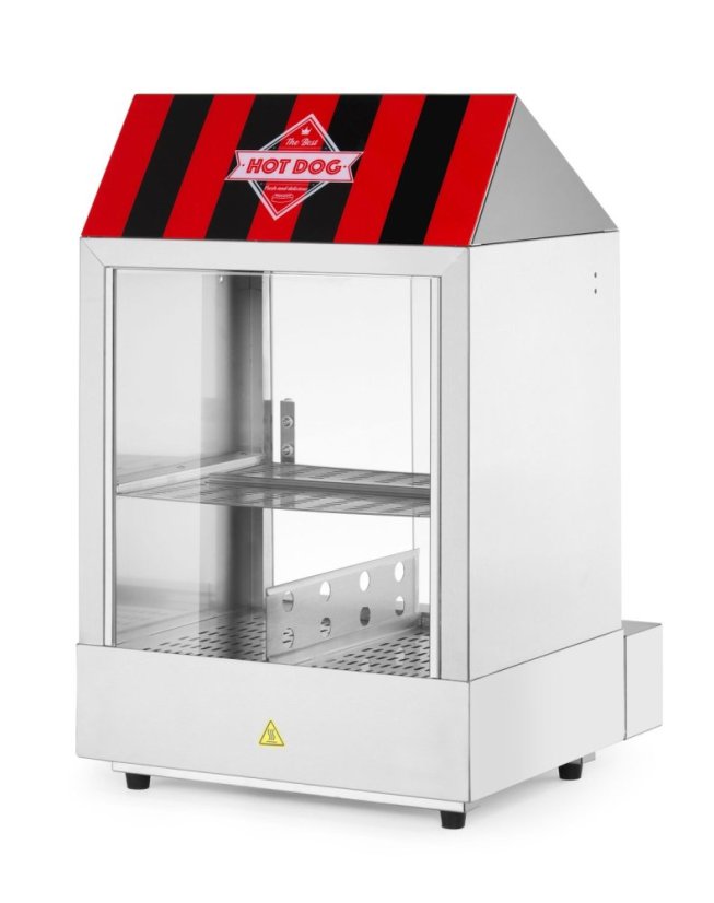 Ohřívač na hot dogy, HENDI, Stříbrná, 230V/2000W, 508x445x(H)693mm