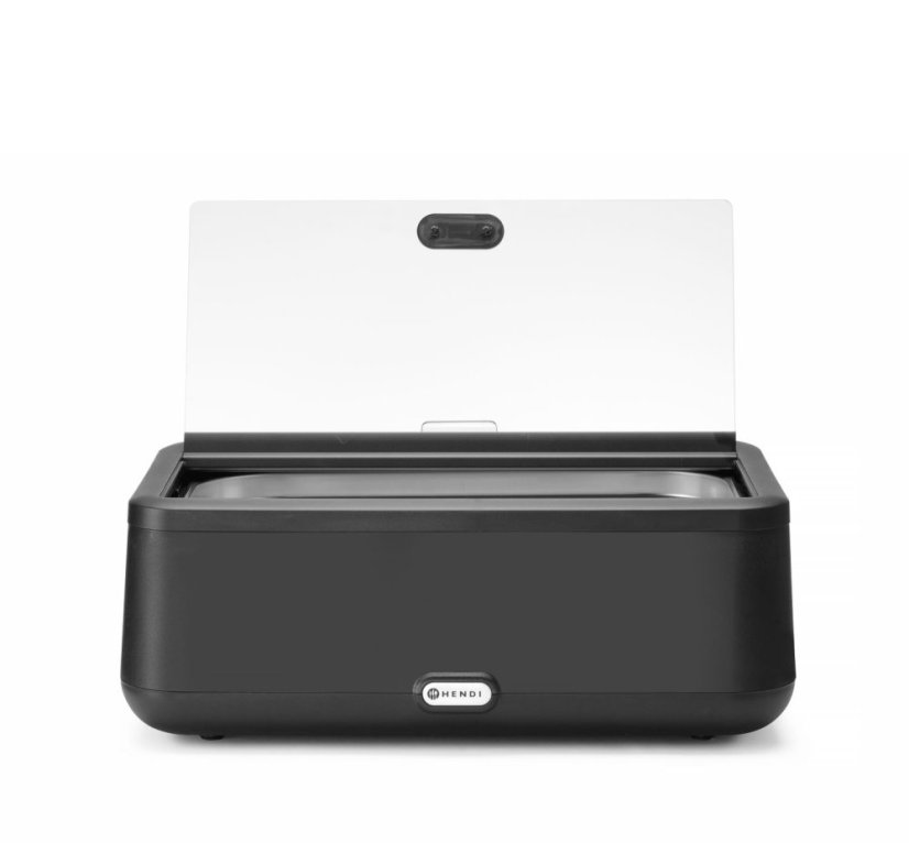 Chafing dish UNIQ, HENDI, designed by Robert Bronwasser, GN 1/1, Černá, 230V/700W, 607x402x(H)245mm