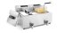 Fritéza Profi Line digitální s výpustí - 2x 8 l, HENDI, Profi Line, 16L, 230V/7000W, 605x515x(H)350mm