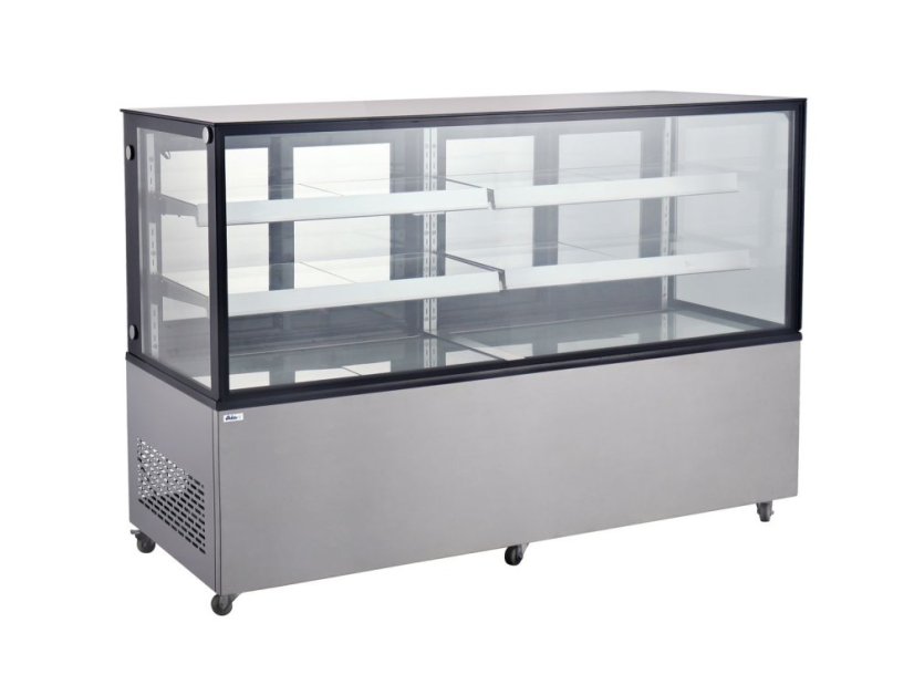 Vitrína se 2 policemi, Arktic, 610L, 230V/500W, 1824x677x(H)1230mm