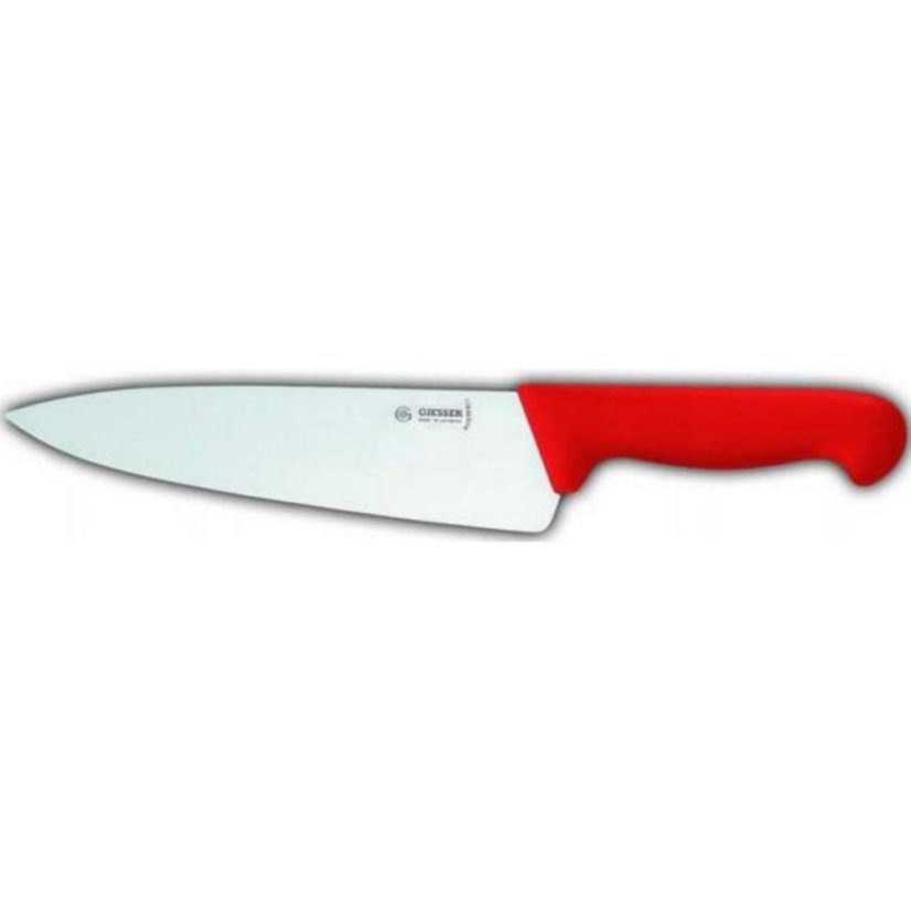 Giesser Nůž kuchařský 26 cm, červený Giesser Nůž kuchařský 26 cm, červený