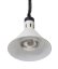 Závěsná výhřevná lampa s nastavitelnou výškou, kuželová, HENDI, Bílá, 230V/375W, ⌀275x(H)250mm