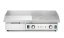Gril, poloplochý,položebrovaný, HENDI, Budget Line, 400V/4400W, 720x460x(H)241mm