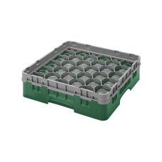 Cambro Koš Camrack 30 pozic, výška sklenice 25,8 cm - Zelená