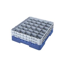 Cambro Koš Camrack 30 pozic, výška sklenice 9 cm - Modrá