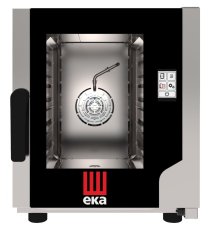 Konvektomat – Evolution Next 5 x GN 2/3, elektrická, s přímým stříkáním a dotykovým ovládacím panelem, Tecnoeka, Evolution, 230V/3200W, 550x754x(H)662mm