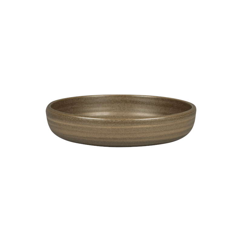 RAK Porcelain Ease selva talíř hluboký pr. 19,8 cm, tmavě hnědý