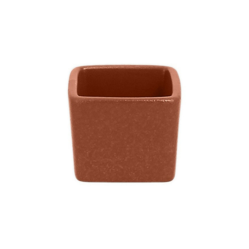 RAK Porcelain RAK Miska nízká tvar kostky 6 cl, hnědá | RAK-NFOPSD02BW