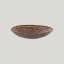 RAK Porcelain RAK Woodart talíř hluboký pr. 23 cm – tmavě hnědá | RAK-WDBUBC23OB
