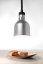 Výškově nastavitelná ohřívací lampa válcová, HENDI, Stříbrná, 230V/375W, ⌀175x(H)250mm