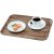 Cambro Podnos Madeira 24 x 35 cm, tmavý dub