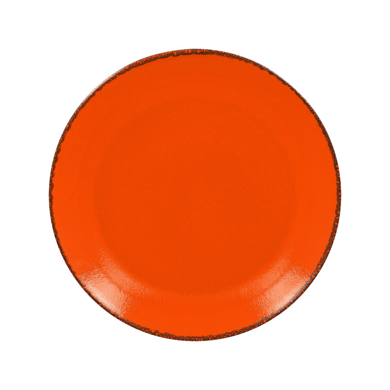 RAK Porcelain RAK Fire talíř mělký coupe pr. 27 cm, oranžový | RAK-FRNNPR27OR
