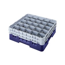 Cambro Koš Camrack 25 pozic, výška sklenice 25,8 cm - Modrá
