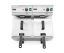 Ruční fritéza s vypouštěcím kohoutem, 2 × 8 l, HENDI, Profi Line, 16L, 230V/7000W, 610x515x(H)369mm
