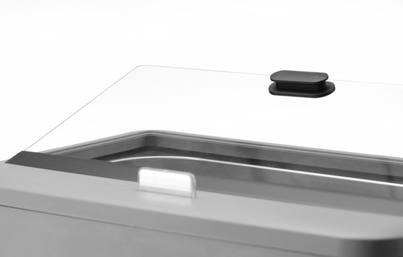 Chafing dish UNIQ, HENDI, designed by Robert Bronwasser, GN 1/1, Bílá, 230V/700W, 607x402x(H)245mm