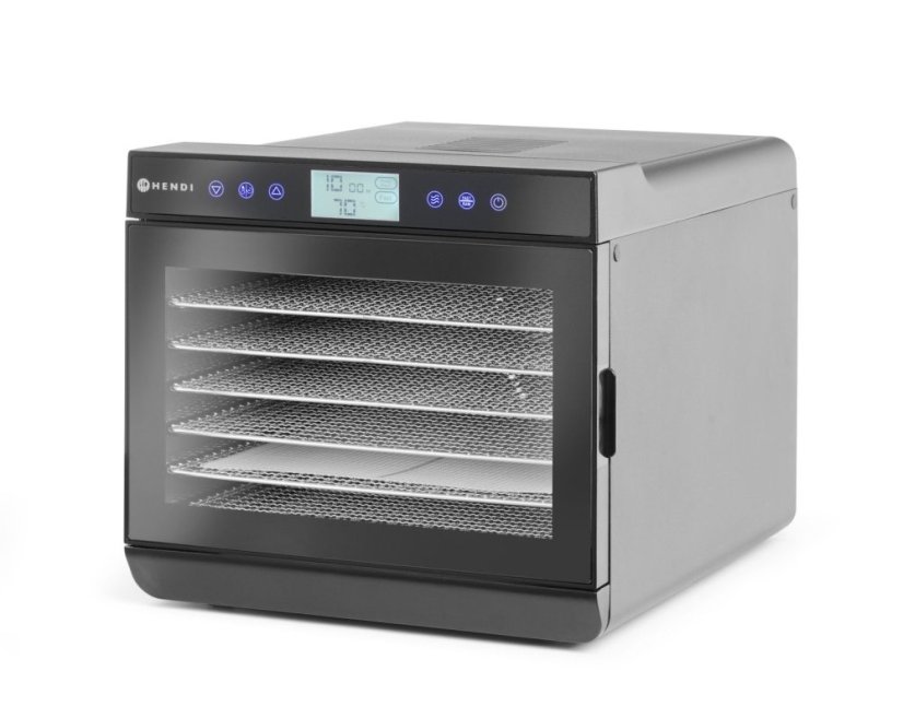 Sušička potravin, HENDI, Kitchen Line, 7 táců, 230V/500W, 347x505x(H)320mm