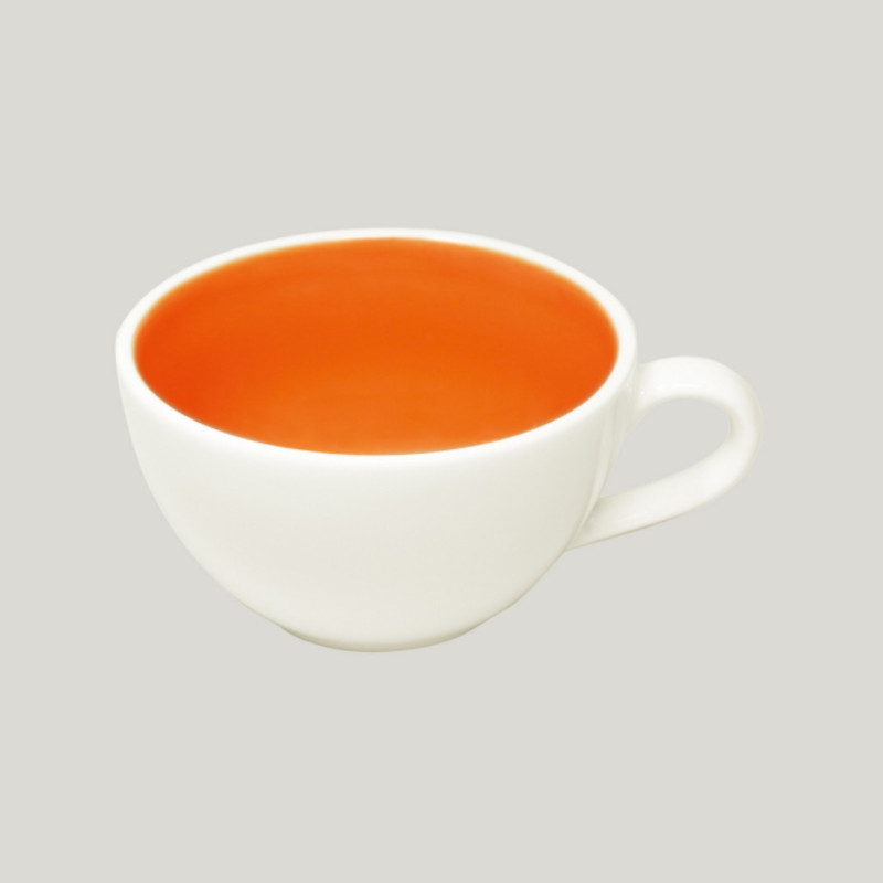 RAK Porcelain RAK Samba šálek 22 cl, oranžová | RAK-BANC22PD3