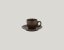 RAK Porcelain RAK Genesis podšálek kulatý 13 cm pro GN116C08CO, kakaová | RAK-GNCLSA13CO