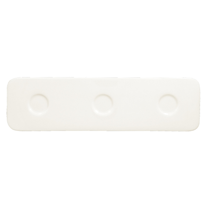 RAK Porcelain RAK Podnos obdélný, 3 průlisy 36 × 10 cm | RAK-SHRT36