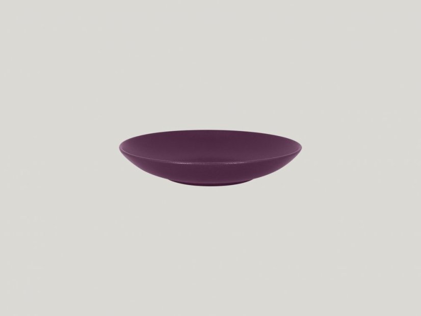 RAK Porcelain RAK Talíř hluboký coupe 23 cm, švestková | RAK-NFNNDP23PP