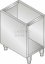 Podstavec otevřený Bertos 7SG40